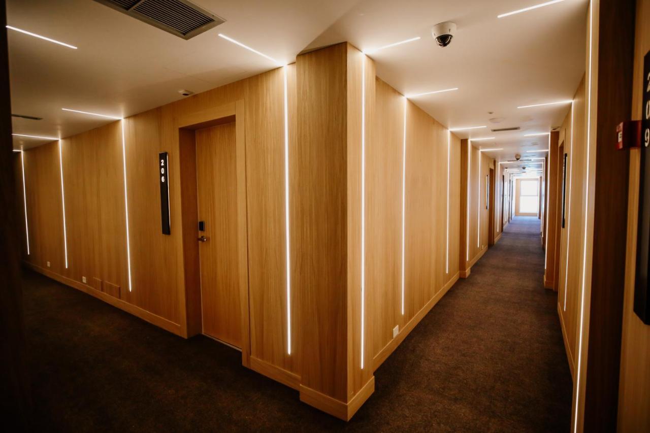 Klajdi Resort & Spa ゴーレム エクステリア 写真 Corridor of the hotel