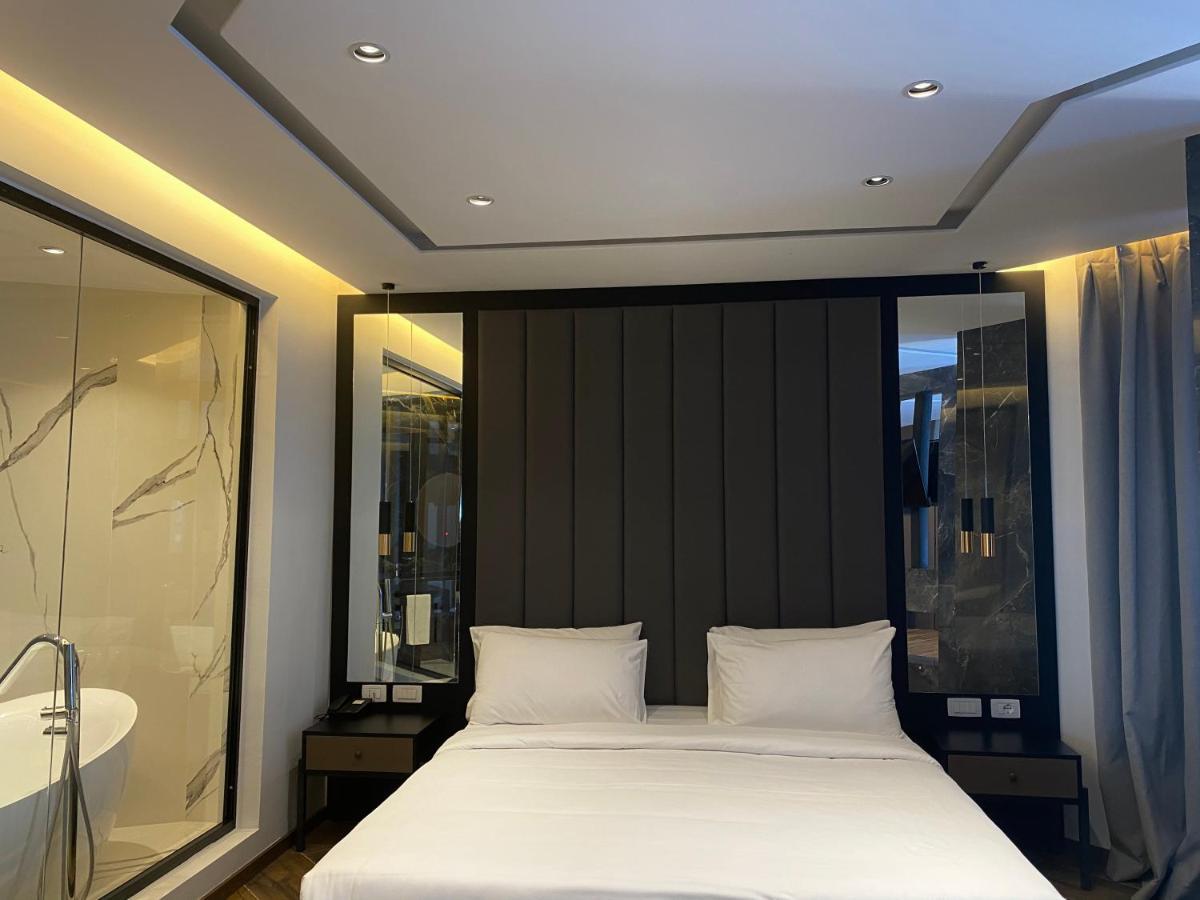 Klajdi Resort & Spa ゴーレム エクステリア 写真 A room at the hotel