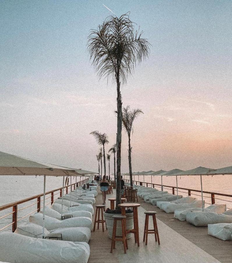 Klajdi Resort & Spa ゴーレム エクステリア 写真 Sunset at the beach