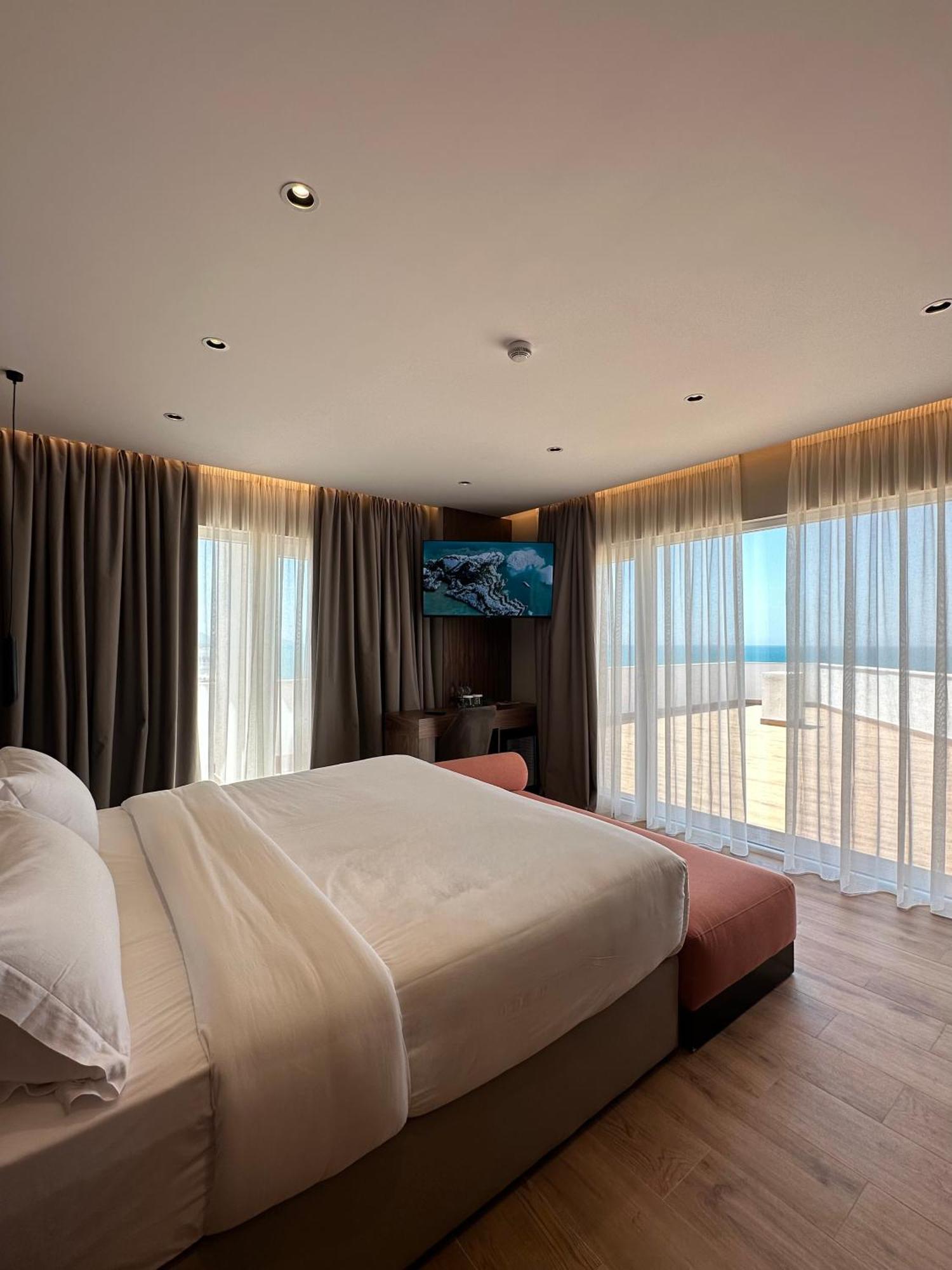Klajdi Resort & Spa ゴーレム 部屋 写真 A bedroom at the hotel
